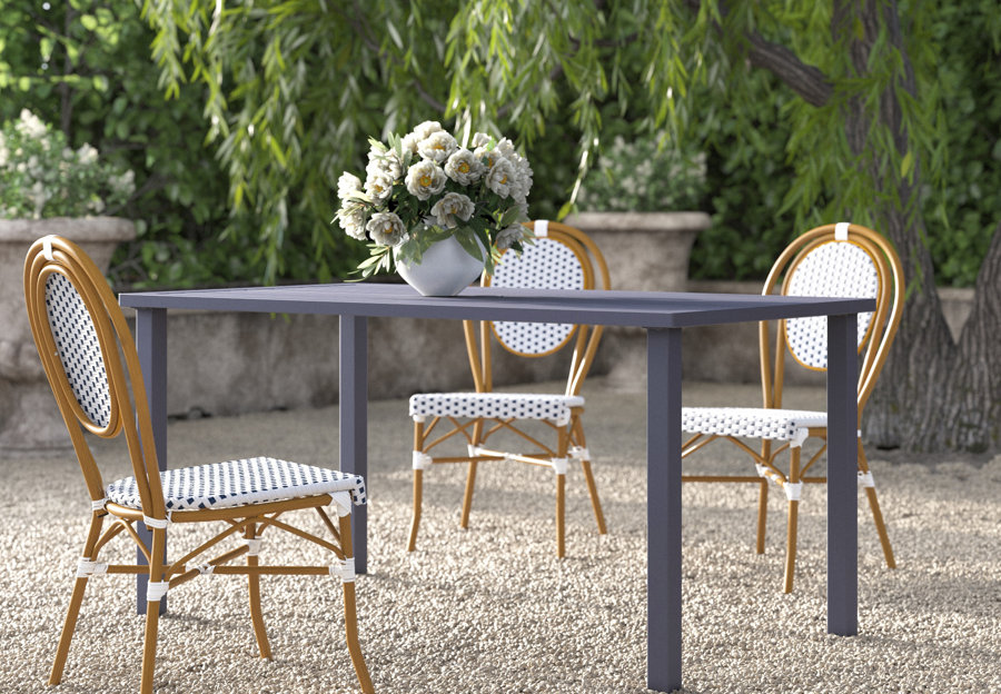 Patio dining table discount wayfair